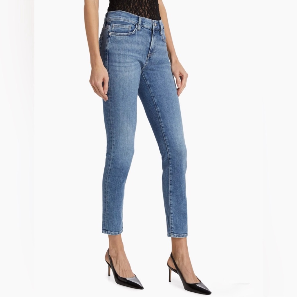 Frame Le Garcon Mid-Rise Skinny Jeans Size 25